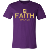 "FaithWalker" Metallic Gold T-Shirt