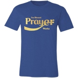 "Prayer Works" Gold Foil, Inspirational, Unisex, Empowerment, Graphic T-shirt