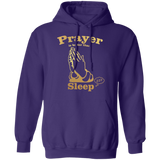 "Prayer is Better" Metallic Gold Pullover Hoodie