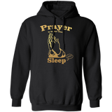 "Prayer is Better" Metallic Gold Pullover Hoodie