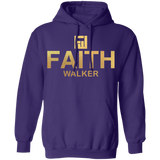 "FaithWalker" Metallic Gold Pullover Hoodie