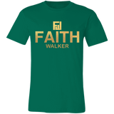 "FaithWalker" Metallic Gold T-Shirt