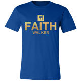 "FaithWalker" Metallic Gold T-Shirt