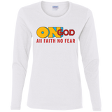 On God Ladies' LS T-Shirt