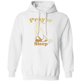 "Prayer is Better" Metallic Gold Pullover Hoodie