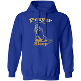 "Prayer is Better" Metallic Gold Pullover Hoodie