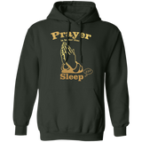 "Prayer is Better" Metallic Gold Pullover Hoodie