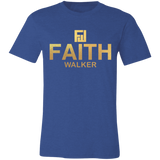 "FaithWalker" Metallic Gold T-Shirt