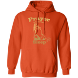 "Prayer is Better" Metallic Gold Pullover Hoodie